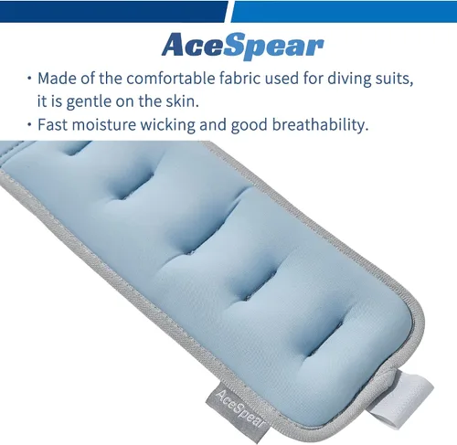 Miniatura 4 de AceSpear Pesas de tobillo para hombres y mujeres, pesas de muñeca de 2 x 1 libra, 2 libras, 3 libras, 4 libras, 5 libras, 6 libras, pesos para Azul
