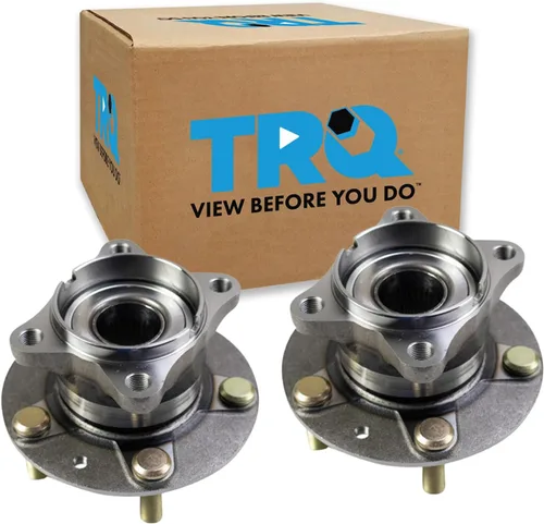 Miniatura 34 de TRQ Juego de conjunto de rodamiento de rueda delantera y buje de 2 piezas Compatible con Chevrolet Cobalt 2005-2010 HHR 2006-2011 Pontiac G5