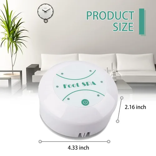 Miniatura 9 de Máquina de desintoxicación de pies, máquina de desintoxicación de baño de pies iónico portátil, limpiador de spa de pies iónico para uso doméstico
