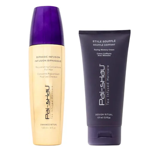 Miniatura 7 de Pai-Shau Something To BeLeave-In - Acondicionador en aerosol para desenredar, protección contra el calor y control del encrespamiento, paquete de 2