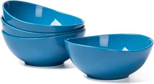 Miniatura 8 de amHomel - Juego de tazones de postre de 10 oz, 18 oz y 28 oz, de porcelana, para postres y aperitivos, tazones para comida de niños