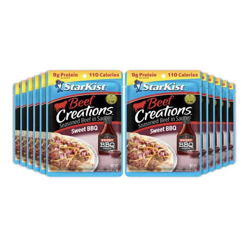 Miniatura 106 de StarKist Chicken Creations BOLD - Bolsa estilo búfalo (5 onzas, 12 unidades) Carne blanca totalmente cocida con alto contenido de proteínas, sin