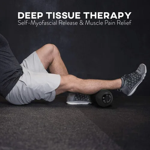 Miniatura 5 de Rolling With It Bola de masaje vibratoria de maní – Terapia de punto de activación de tejido profundo, liberación miofascial – de mano, inalámbrica