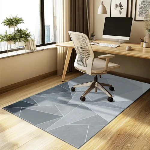 Tapete para silla de oficina para suelo de madera dura, tapete de piso de 55 x 35 pulgadas para silla de oficina, tapete para silla de escritorio