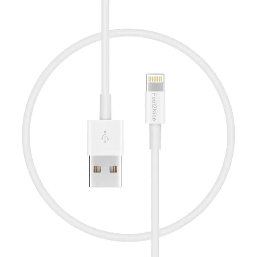 Miniatura 2 de Cable cargador para iPhone, color blanco