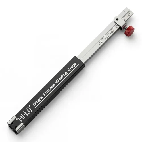 WeldingStop Hi Lo Gauge Hi-Lo Gage de soldadura interna de un solo propósito en pulgadas de acero inoxidable