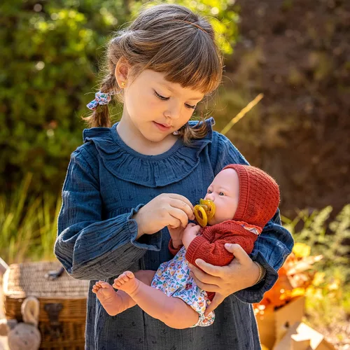 Miniatura 4 de JC Toys - Colección Natural Muñeca bebé niña anatómicamente correcta de regalo Original La Newborn 15 pulgadas de vinilo Fabricada en España