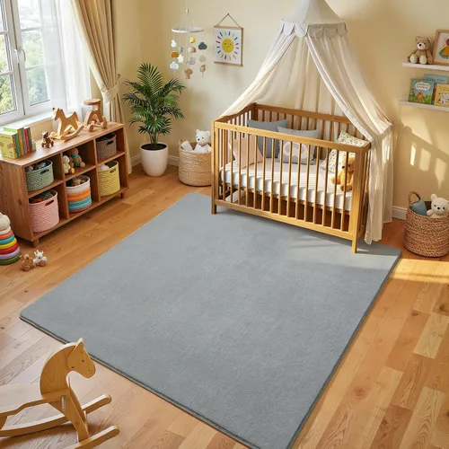 Miniatura 168 de Amearea Alfombras modernas para dormitorio, sala de estar, alfombra de espuma viscoelástica gruesa de 4 x 6 pies, alfombra de espuma viscoelástica