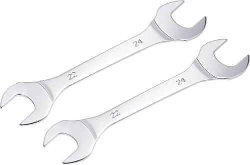 Miniatura 9 de uxcell Llave fina de extremo abierto, 0.315 in x 0.394 in, espejo métrico, acero de alto carbono, para mantenimiento doméstico y reparaciones