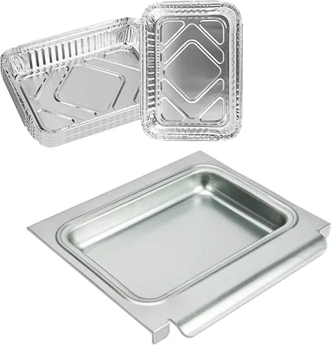 Miniatura 10 de Bandeja de goteo para parrilla Nexgrill 720-0830H para bandeja de grasa de repuesto Nexgrill Reemplazo de bandeja/caja de grasa para Nexgrill