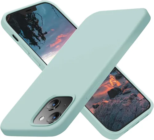Miniatura 13 de Cordking Funda diseñada para iPhone 13, diseñada para iPhone 14, funda ultradelgada de silicona, funda protectora a prueba de golpes