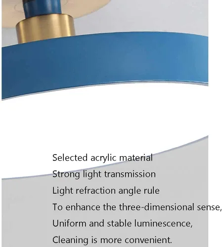 Miniatura 5 de Lámpara de techo de color de cúpula de 3 colores de luz variable instalación integrada cerca del techo, lámparas LED de montaje empotrado, luces