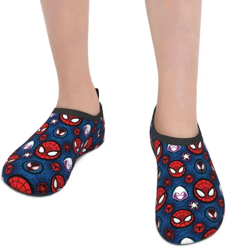 Miniatura 4 de Zapatos acuáticos favoritos de superhéroes para niños, antideslizantes, de secado rápido, zapatos acuáticos para deportes al aire libre, playa