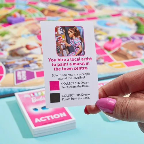 Miniatura 8 de Hasbro Games The Game of Life: Barbie Edition Juego de mesa A partir de 8 años 2 a 4 jugadores Divertidos juegos familiares para niños