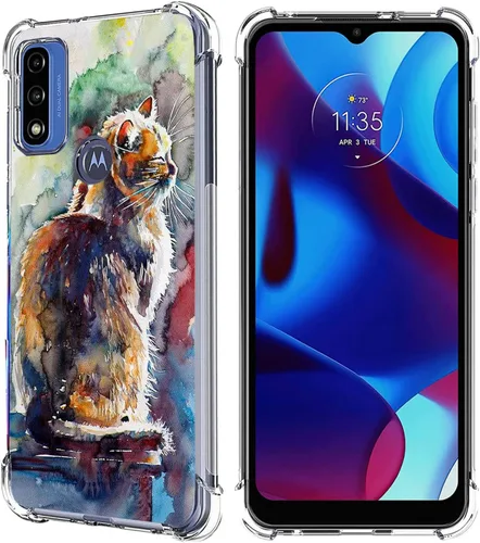 Miniatura 33 de Funda para Moto G Pure/Moto G Power 2022/Moto G Play 2023, Mandala Flower Space Drop Protección a prueba de golpes Carcasa protectora de cuerpo