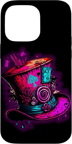 Miniatura 21 de Funda para iPhone 12/12 Pro We're All Mad Here Pink Steampunk Alicia en el país de las maravillas