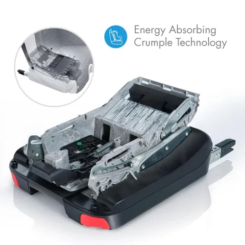Miniatura 6 de Clek Foonf Asiento de Auto Convertible con Sistema LATCH Rígido, Sistema de Seguridad de Zona de Deformación, Reposacabezas Ajustable, Diseño Edge