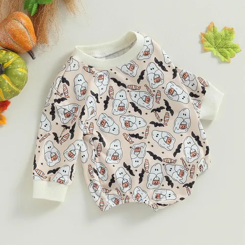 Miniatura 3 de Ropa de Pascua para bebé recién nacida, con bordado de conejo, sudadera con burbujas, traje de bebé niña