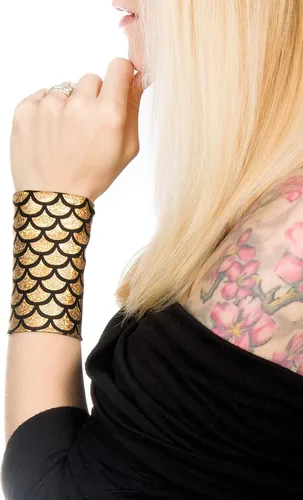 Miniatura 10 de Pulsera de tela elástica de algodón olvidado