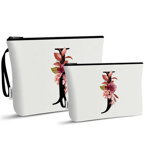 Miniatura 200 de Vavabox A-Z Bolsa de Maquillaje Personalizada, Regalos de Cumpleaños para Mujeres y Mamá, Regalos para la Mejor Amiga, Bolsa de Cosméticos