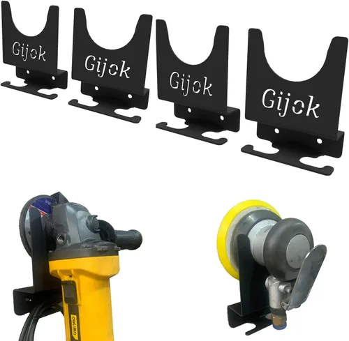 Miniatura 5 de Soporte para Amoladora Angular Herramienta Soporte de Montaje en Pared para Amoladora de 5 pulgadas, 2 piezas Soporte de Pared para Llave