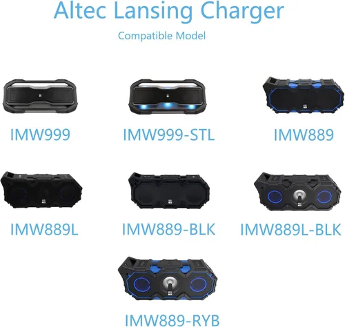 Miniatura 2 de Cargador adaptador de CA de 18 V para Altec Lansing IMW999 IMW999STL IMW889 IMW889L IMW889-BLKC ROCKBOX XL Altavoz Bluetooth inalámbrico MID 2390819