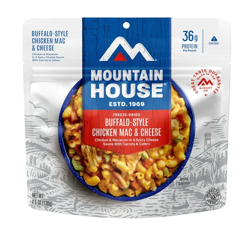 Miniatura 23 de Mountain House Lasaña de carne Alimentos liofilizados para acampar, 4 porciones, vida útil de 30 años, paquete de 2