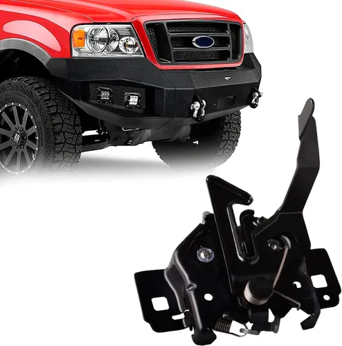 Miniatura 8 de Ensamblaje del pestillo del capó delantero izquierdo compatible con Ford Fusion 2013-2020 de 4 puertas, sustituye a DS7Z16701A DS7Z16701B
