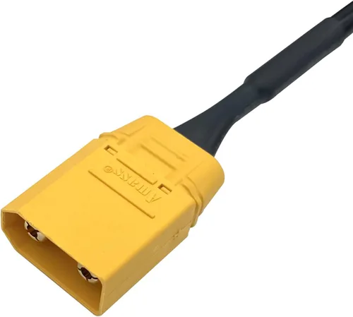Miniatura 4 de Cable adaptador de conector solar a XT90: Adaptador de panel solar a cable de extensión macho XT90 para central eléctrica portátil y generador solar