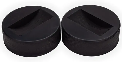 Miniatura 8 de Soporte para discos de hockey hecho de un disco de hockey real, el soporte de puck, vitrina de disco de hockey, soporte para disco de hockey