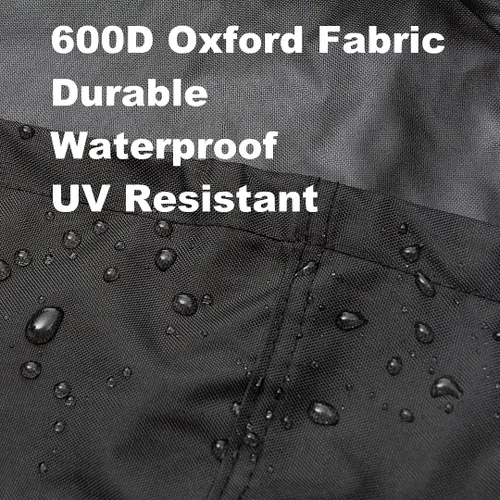 Miniatura 3 de Terre Products Funda para ATV Impermeable de Servicio Pesado con Ajuste Universal para Cuatrimoto, Poliéster Oxford 600D Resistente a Rayos UV