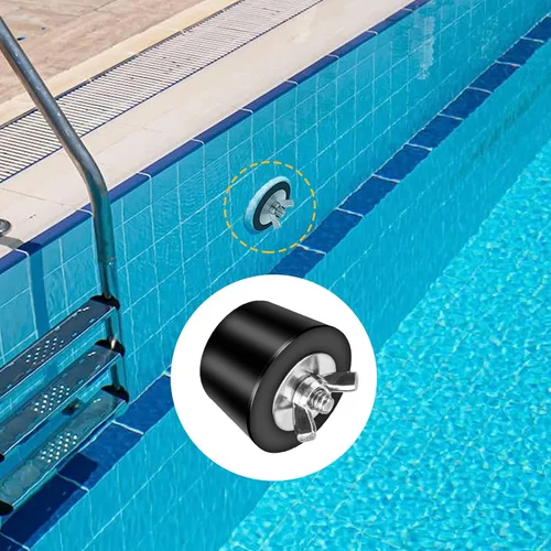 Miniatura 4 de Enchufe de expansión de invierno para piscina con tornillo SS, pernos de acero inoxidable, goma resistente para piscina enterrada y sobre el suelo