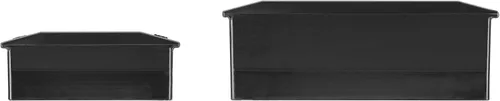 Miniatura 4 de TEKTON 14 herramientas de 3/8 pulgadas de tuerca de trampa, Crowfoot Wrench Organizador Rack, negro (5/16-1-1/16 pulgadas) ORG25114 Fabricado