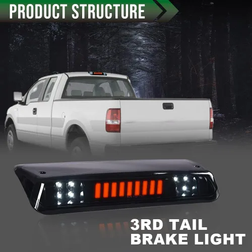 Miniatura 5 de GRAND ORANGE Tercera luz de freno LED compatible con Ford F150 2004-2008 /Compatible con Ford Explorer Sport Trac 2007-2010 /Compatible con Ford