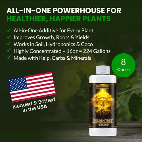 Miniatura 27 de Mejor alimento para plantas y árboles: Golden Tree de Humboldts Secret, crecimiento explosivo, incremento de la producción, recuperador de plantas