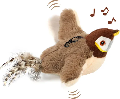 Miniatura 11 de Juguetes interactivos para gatos que flotan peces con hierba gatera, juguetes para gatos en movimiento para gatos de interior, paquete de 2, juguete