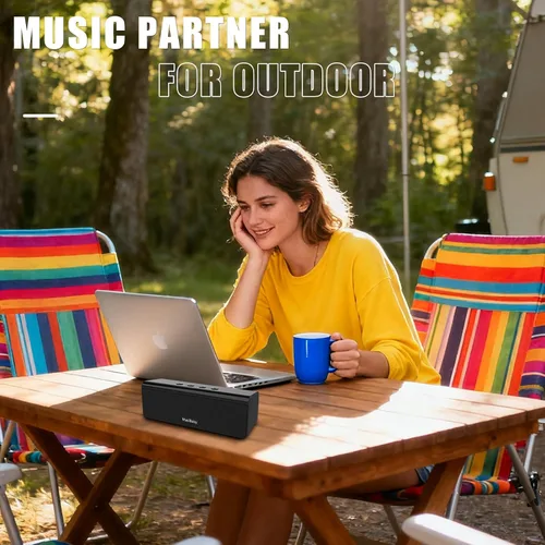 Miniatura 8 de Musibaby Altavoz Bluetooth pequeño, regalos para mujeres, madres, mamá, esposa, ella, altavoces portátiles impermeables inalámbricos con sonido