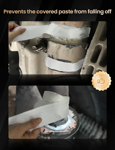 Miniatura 3 de Visbella Sellador para Sistema de Escape de Vehículos Automotrices, Adhesivo de Reparación Profesional Anti-Colapso Súper Pegamento Sellador