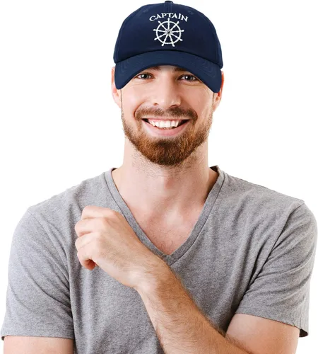 Miniatura 6 de DALIX Capitán Sombrero Vela Gorra De Béisbol Navy Boat Hombres Mujeres