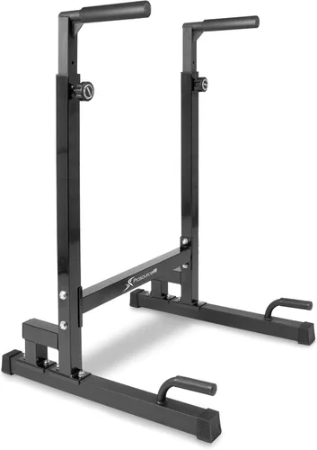Miniatura 7 de ProsourceFit Estación de soporte de inmersión, barra de prensa de cuerpo resistente Ultimate con conector de seguridad para inmersiones de tríceps