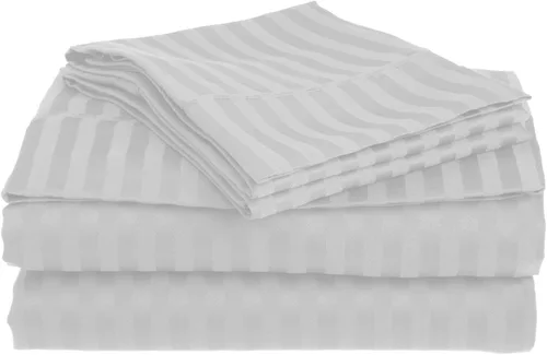 Miniatura 12 de Juego de sábanas RRRlinen para cama ajustable de 800 hilos, 4 piezas, juego de sábanas de 100% algodón, bolsillo profundo, 21 pulgadas