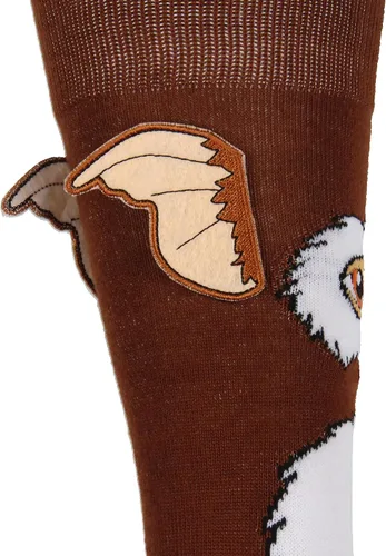 Miniatura 3 de Bioworld Gremlins Gizmo - Calcetines elásticos con orejas 3D para adultos, diseño de personajes grandes, para hombres y mujeres, 1 par, Marrón