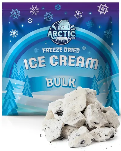Miniatura 55 de Arctic Farms Trozos de Helado Liofilizado a Granel - No se Derrite (Mantequilla de Maní) (1 libra)