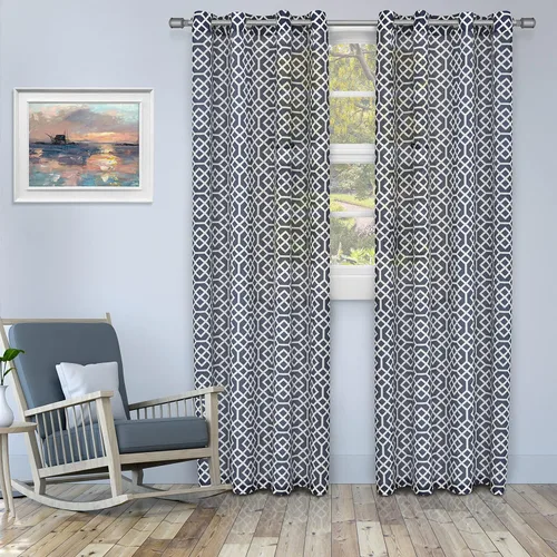 Superior CT-HNYCMB-JAQ - Paneles de cortina para padres, 52 x 63 pulgadas, color azul marino