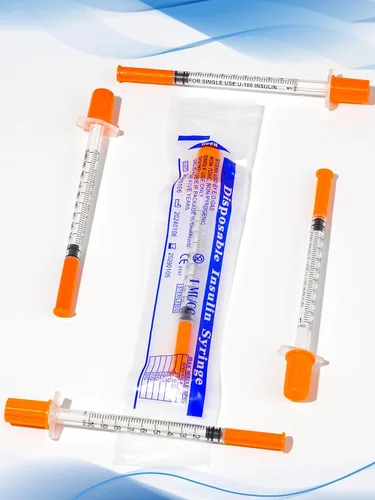 Miniatura 4 de Jeringa de 1 ml con tapa 31G de 1/4 pulgada 6 mm, paquete de 100, jeringas desechables de 1 cc 31 calibre en paquete individual