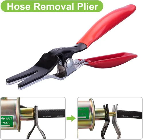 Miniatura 4 de Toolwiz Alicates de extracción de manguera de automóvil, combustible automático y tubería de vacío Alicates removedores de manguera, herramientas
