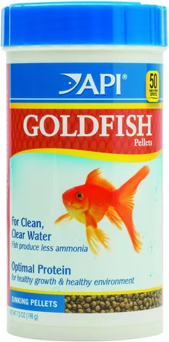 Miniatura 11 de API Goldfish PELLETS - Contenedor de comida para pescado, 4 onzas, mediano, modelo: 833B