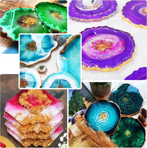 Miniatura 4 de Pigmento de resina epoxi – 30 colores concentrados de resina epoxi líquida, colorante de resinas translúcidas para hacer joyas de resina, pintura