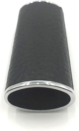 Miniatura 8 de Metal negro cuero encendedor caso cubierta titular para BIC tamaño completo encendedor tipo J6