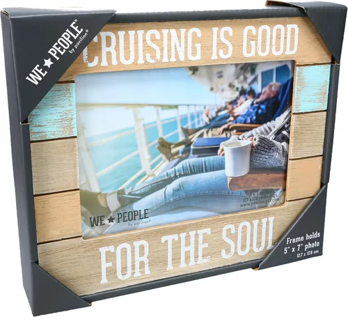 Miniatura 5 de Cruising Is Good For The Soul - Marco de fotos para colgar en la pared de 5 x 7 pulgadas